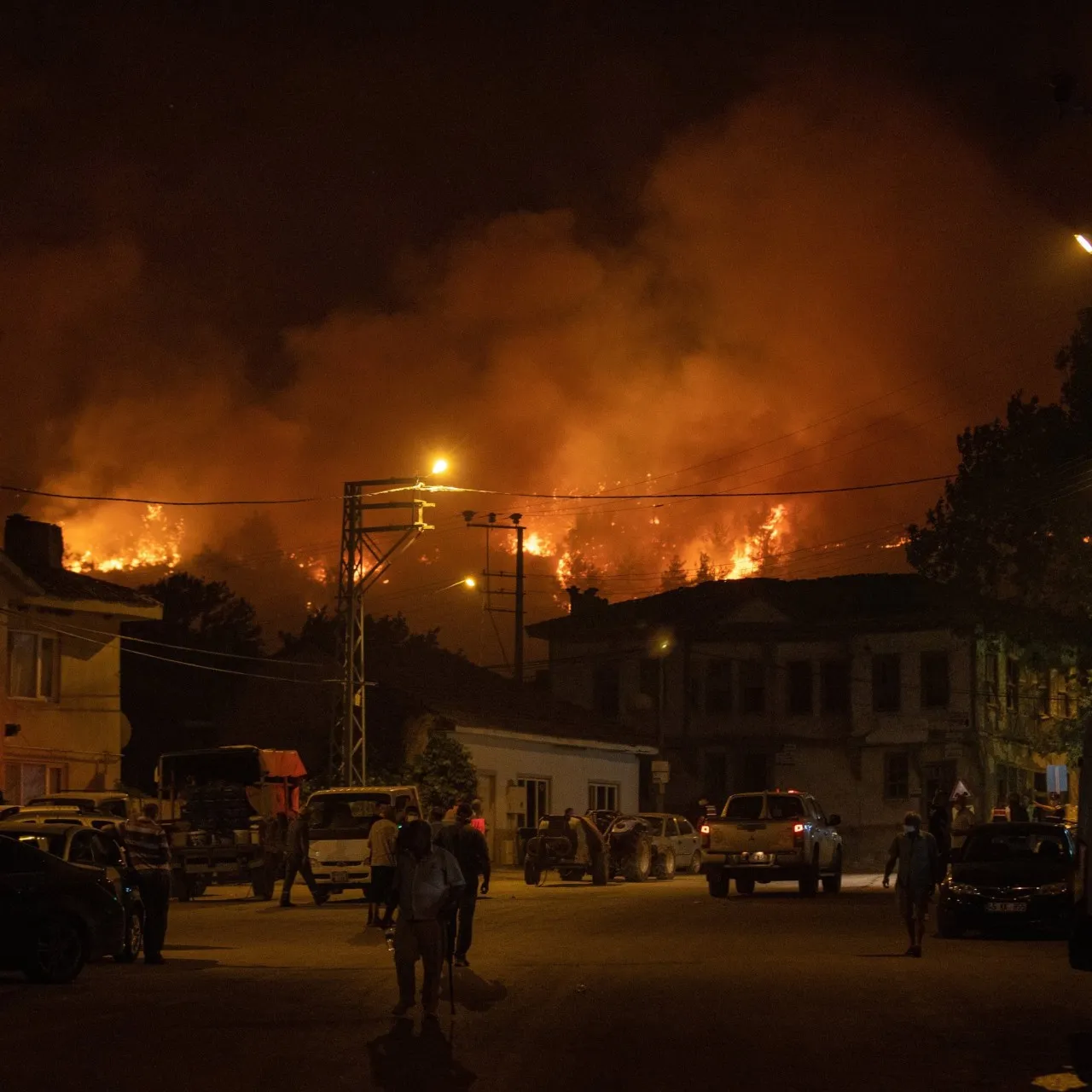 Sakarya’da başladı, Bilecik’e sıçradı: Yangın yeniden alevlendi