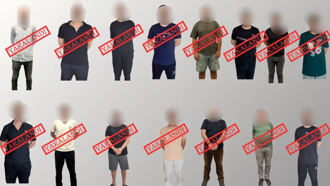 Yurt dışına kaçan 15 suçlu Türkiye'ye getirildi