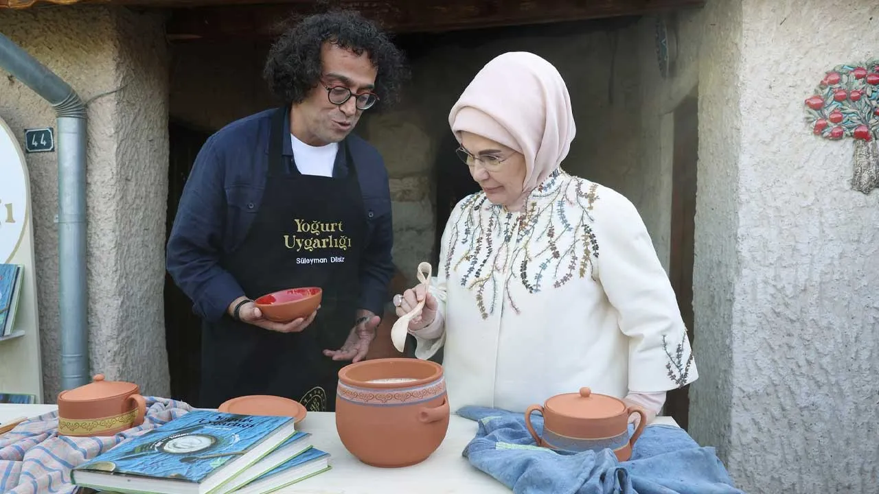 Emine Erdoğan’dan “Yoğurt Uygarlığı” kitabı tanıtımında anlamlı mesajlar