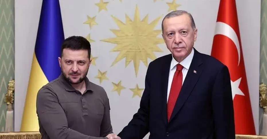 Cumhurbaşkanı Erdoğan, Zelenski ile bir araya geldi