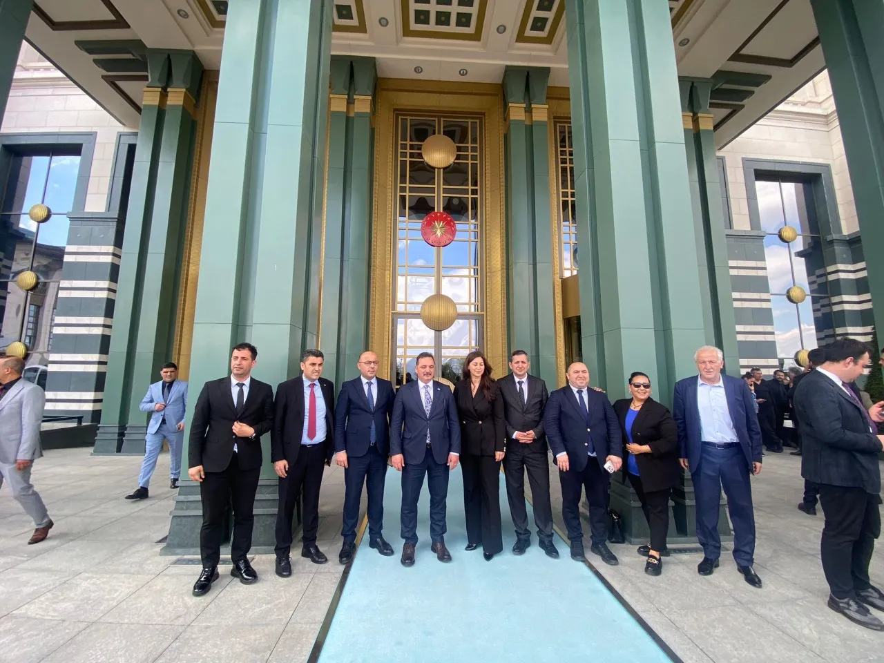 TİMBİR ve BHA heyeti, 10. Anadolu Medya Ödülleri Töreni için Külliye’de