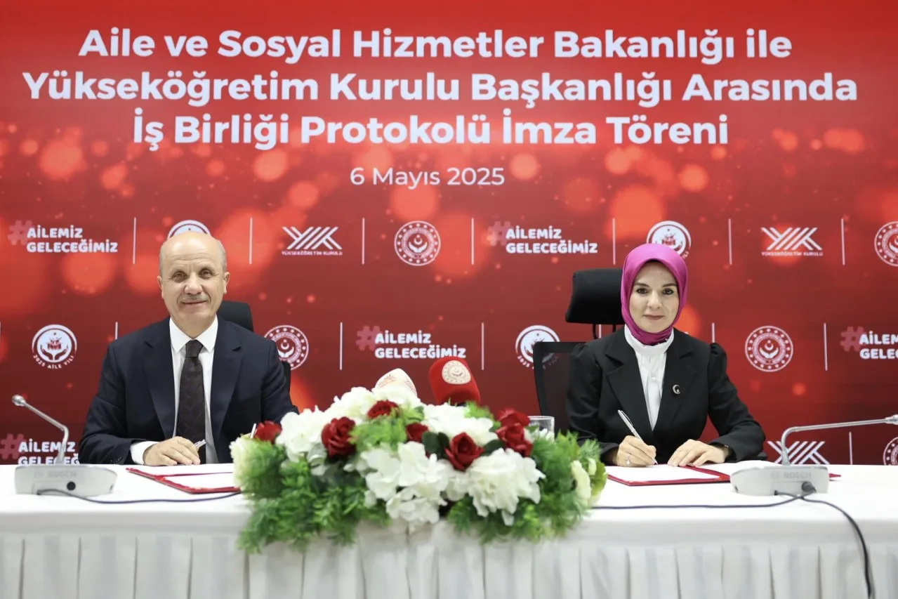 Aile ve Sosyal Hizmetler Bakanlığı ile YÖK arasında protokol imzalandı