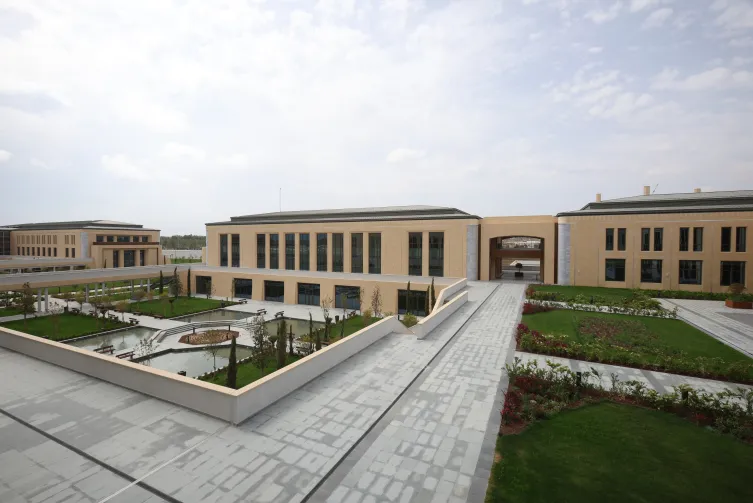 KKTC Cumhurbaşkanlığı yerleşkesi yarın açılıyor: Erdoğan açılışa katılacak