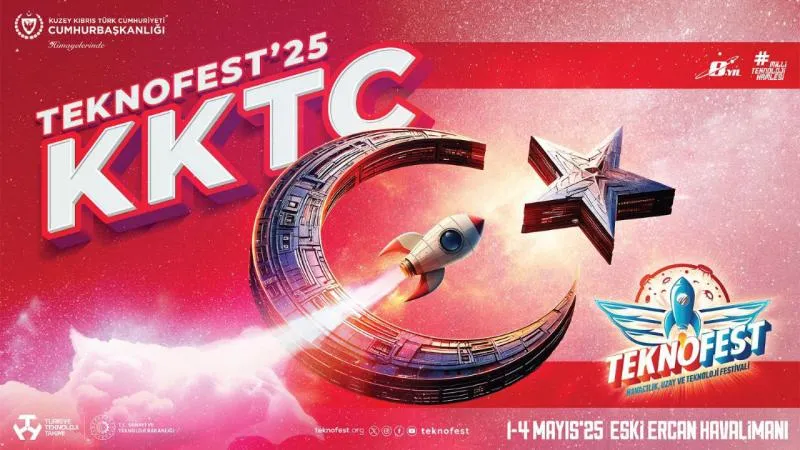 TEKNOFEST KKTC kapılarını açtı: Bilim ve teknoloji rüzgârı Lefkoşa’da