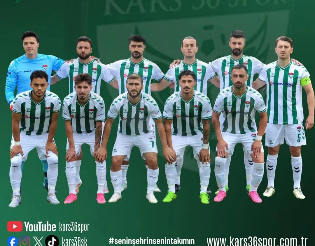 Kars36 Spor, deplasmanda karşılaştığı Tunceli Dersimspor ile 1-1 berabere kaldı