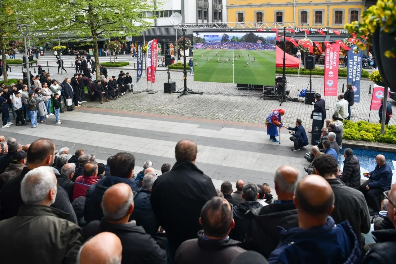 Trabzon tek yürek o maçı izleyecek
