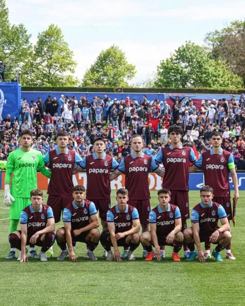 Trabzonspor'dan, tarihi başarı: UEFA Gençlik Ligi'nde finale yükseldi