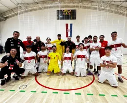 Futsal U19 Millî Takımı, Bosna-Hersek'i 4-3 yendi