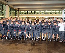 U17 Millî Takımımız, İsviçre'de ilk antrenmanını gerçekleştirdi