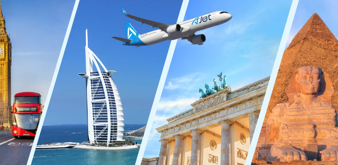 AJet’in yurt dışı bağlantılı uçuşlarında indirim