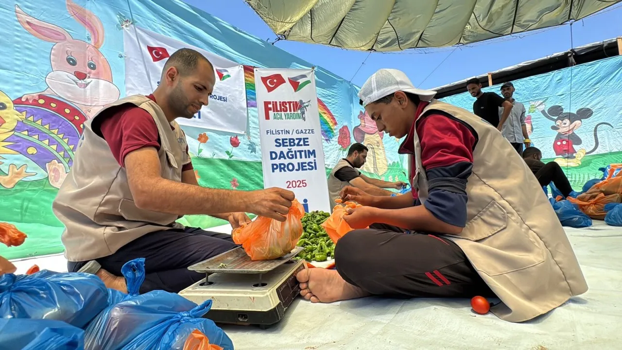 Yetim Vakfı Gazze'de iki yılda 2,3 milyon kişiye ulaştı