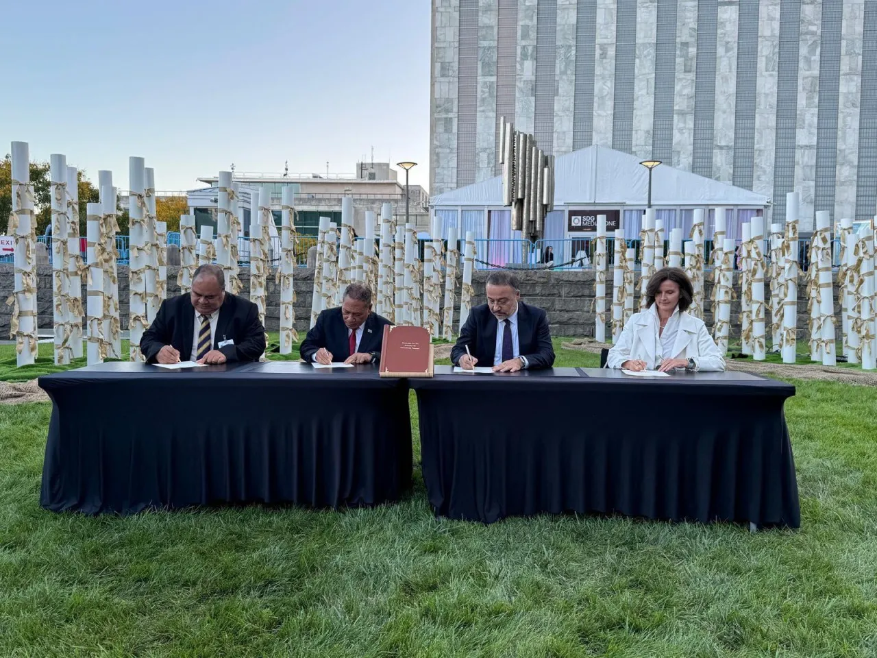 Türkiye, “İnsani Yardım Personelinin Korunması Bildirisi”ni imzaladı