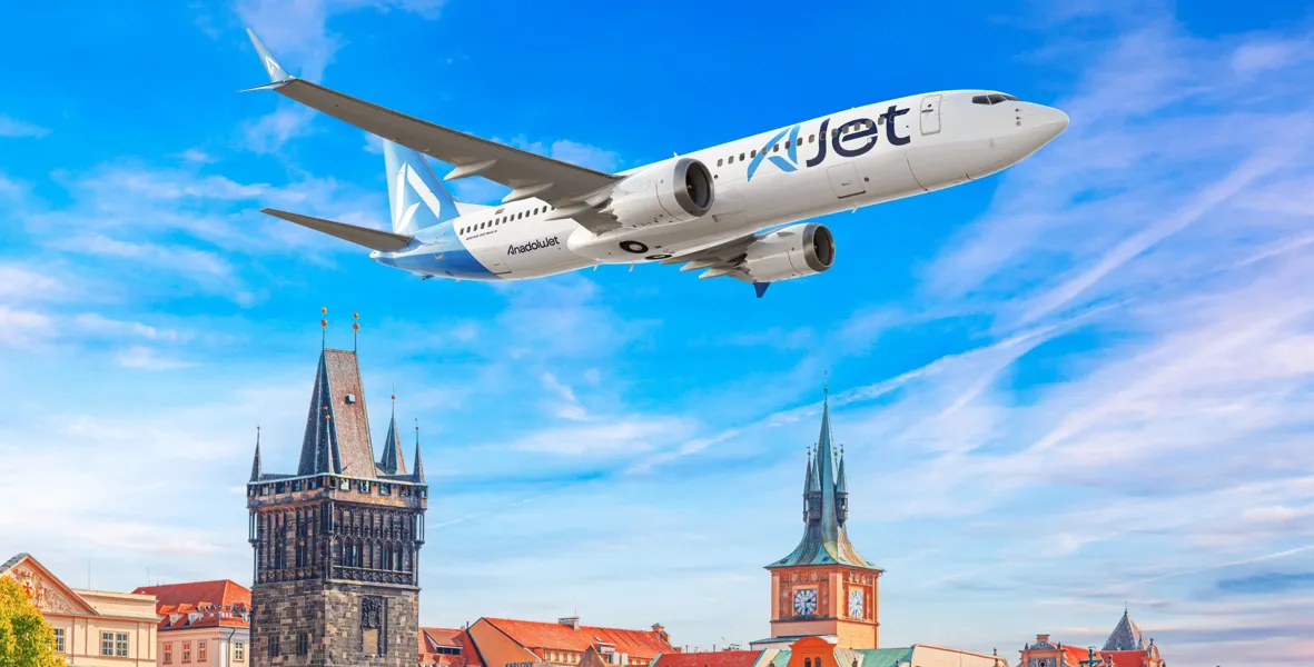 AJet’in Avrupa’daki yeni rotası Prag