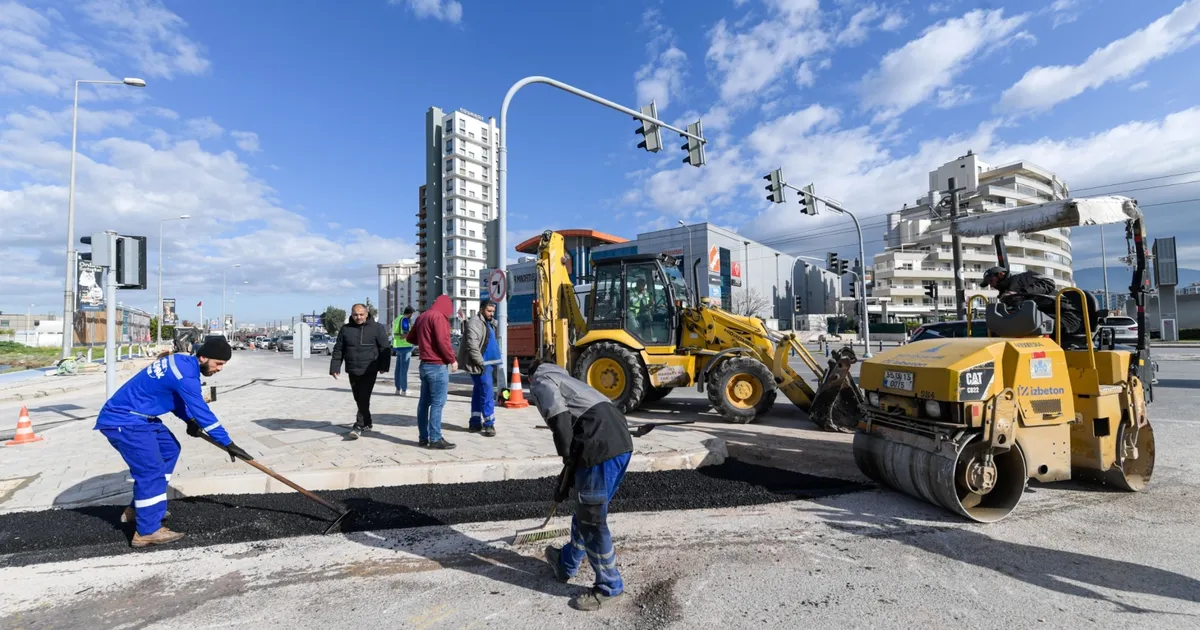 İzmir’de trafiği rahatlatacak çalışma başladı