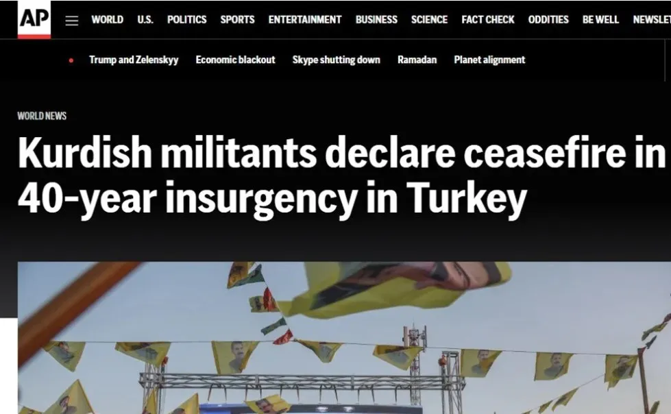 Teröristler “ateşkes” dedi! Dünya basını manşete taşıdı!