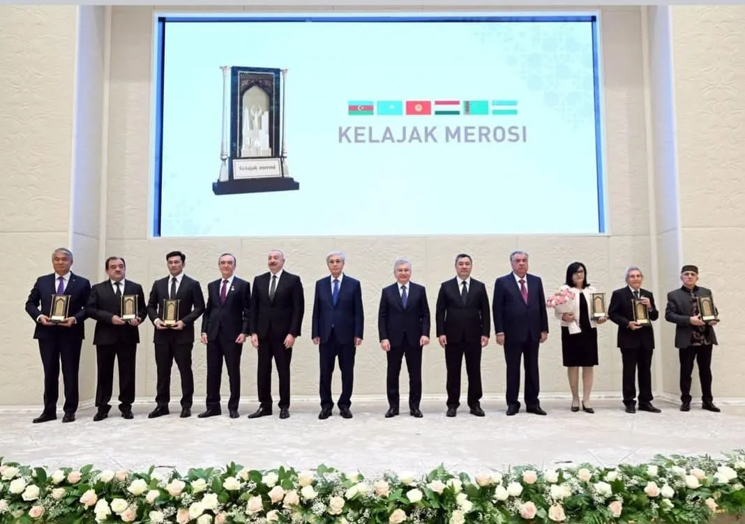 Özbekistan’da ilk “Kelajak Merosi” ödülleri sahiplerini buldu: Sultan Raev’e Edebiyat Ödülü