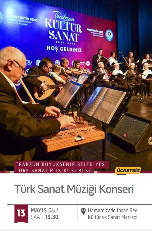 Trabzon, mayıs ayında kültür ve sanatla şenlenecek