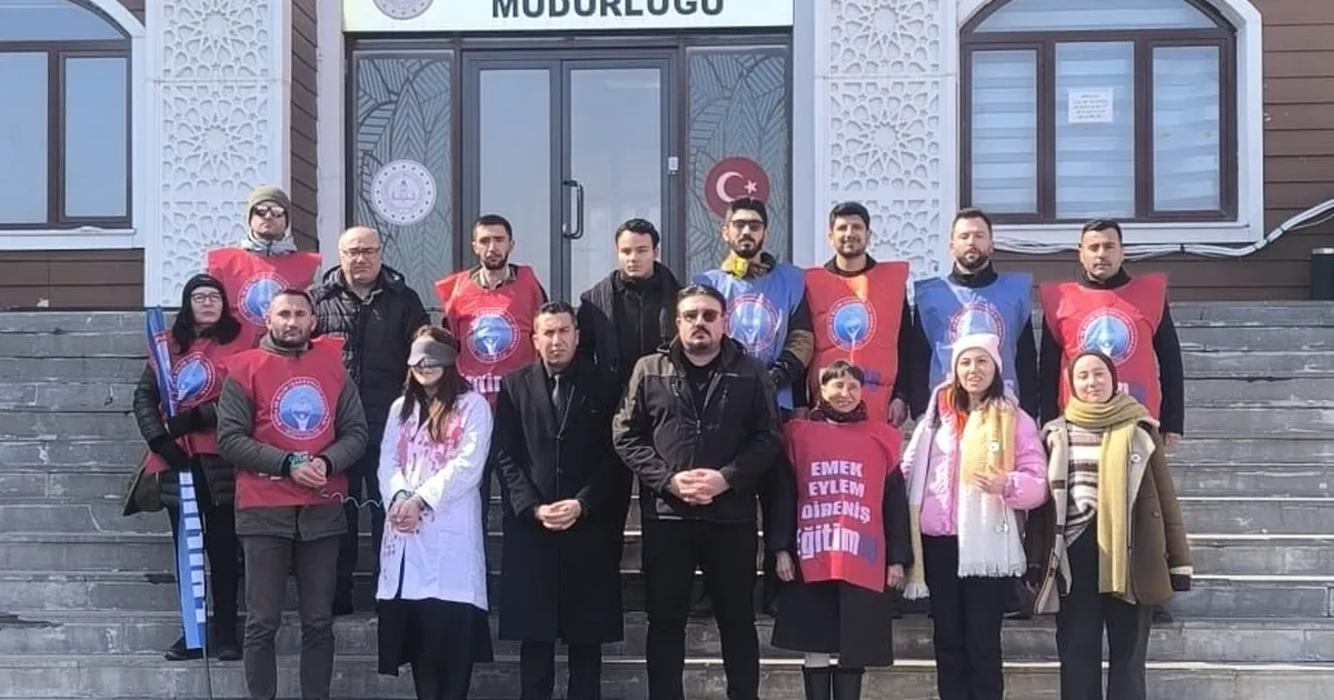 Okuldaki cinayete Eğitim-İş Ağrı Şubesi’nden sert tepki!