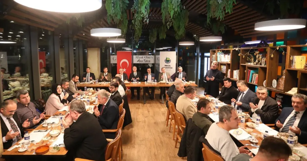 Bursa İnegöl’de birlik ve beraberlik sofrası kuruldu