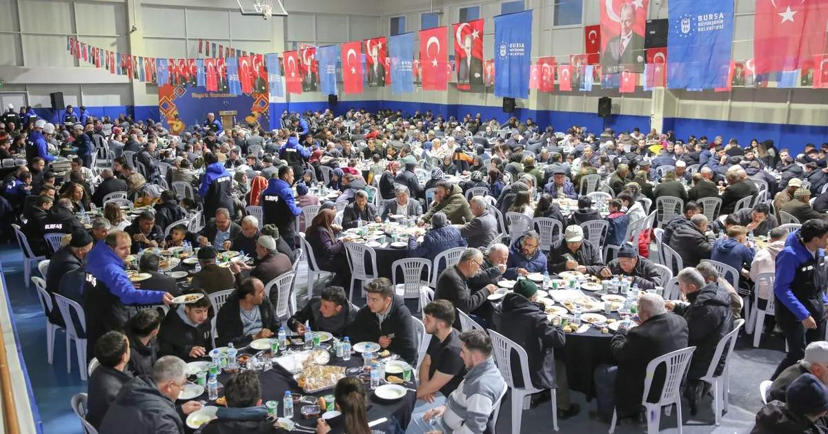 Bursa Büyükşehir bereketi Büyükorhan’da paylaştı