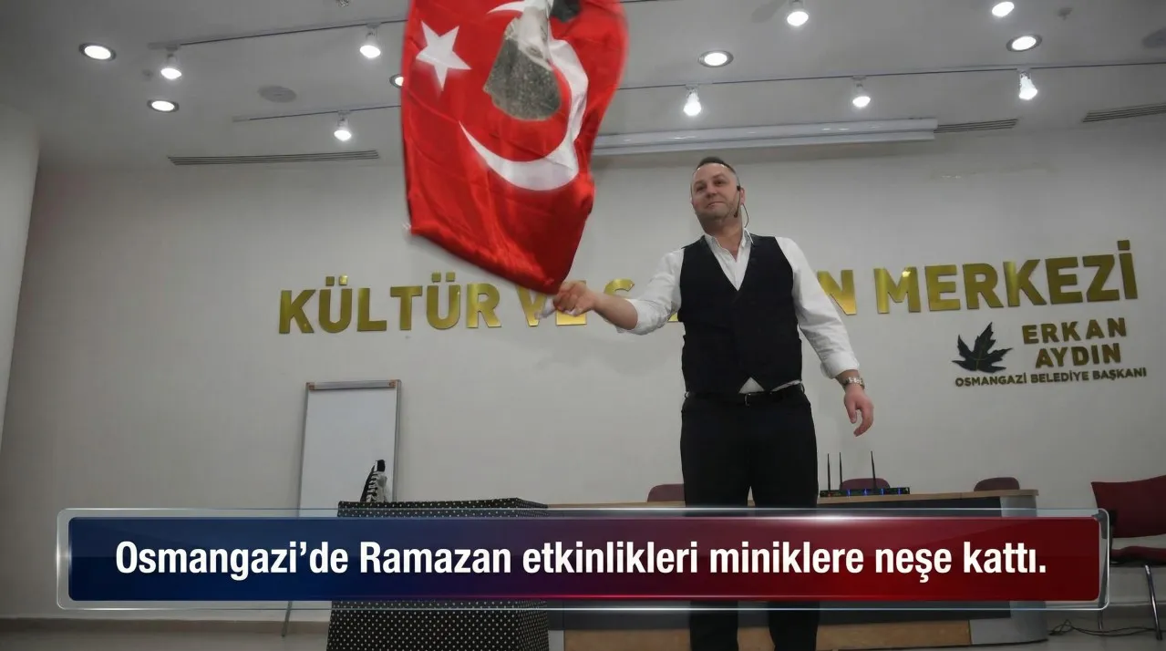 Osmangazi’de Ramazan etkinlikleri miniklere neşe kattı