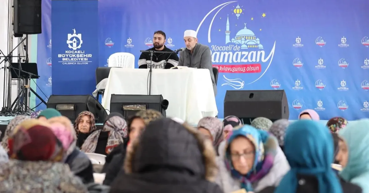 Gebze’de Ramazan ayı mukabele ile taçlanıyor