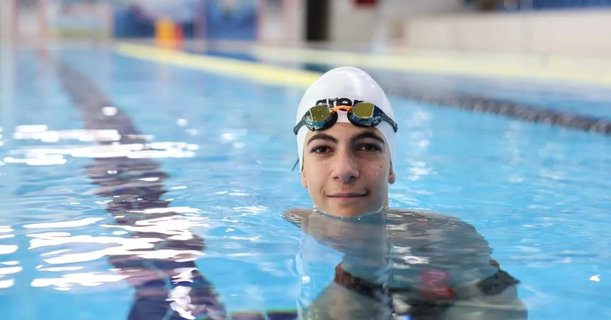 Eskişehirli milli yüzücü İtalya’da Türkiye’yi temsil edecek