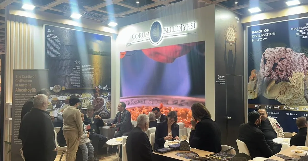 Berlin’de Çorum standına büyük ilgi