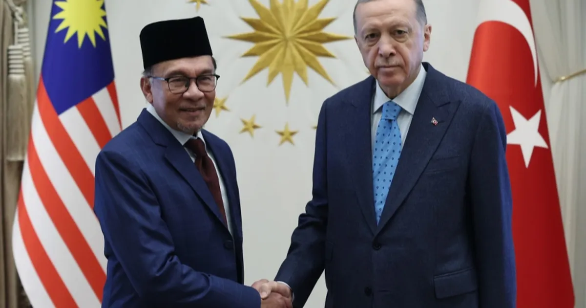 Cumhurbaşkanı Erdoğan, Enver İbrahim'le görüştü