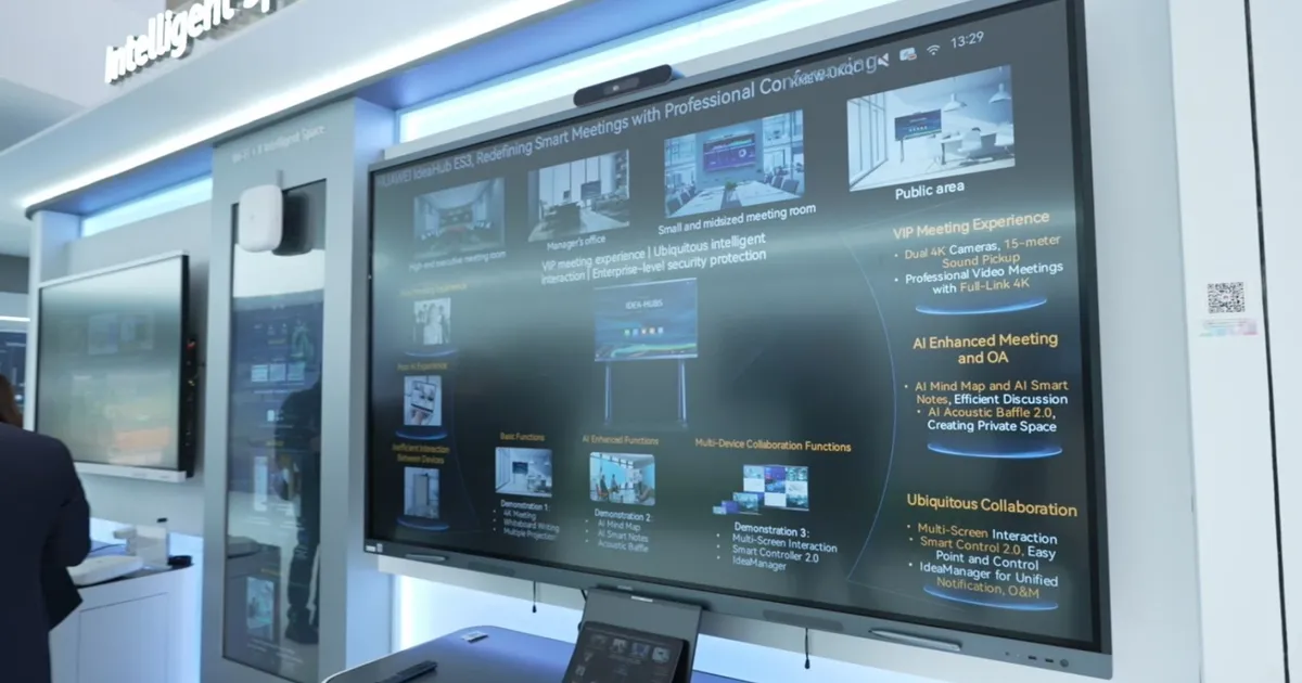 Huawei Ofis, sağlık ve eğitim için senaryoya özel çözümler sunuyor