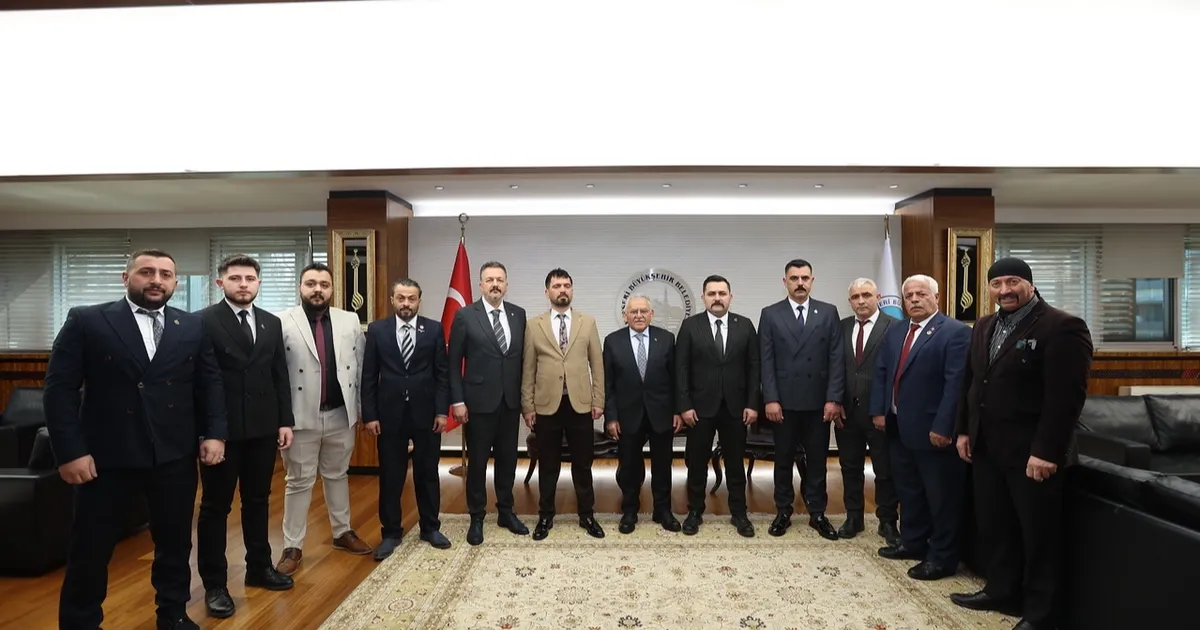 Kayseri Büyükşehir Alperen Ocakları'nı ağırladı