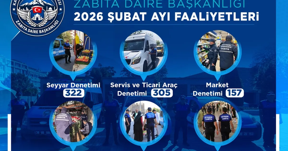 Kayseri zabıtasından sıkı denetimler