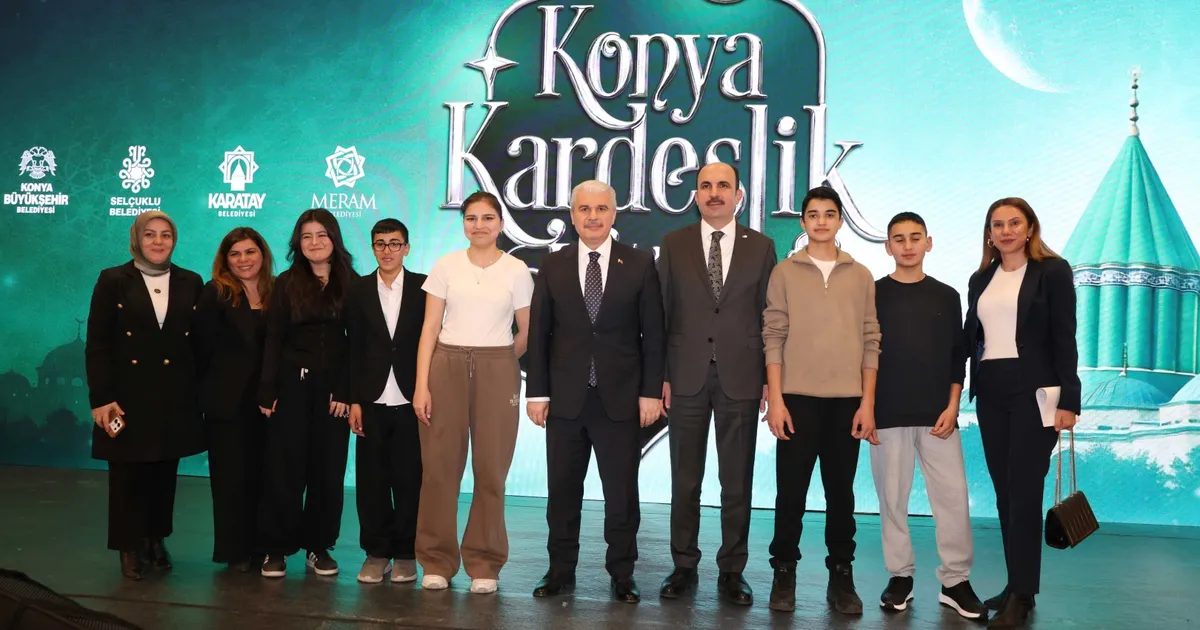Konya'da kardeşlik iftarı