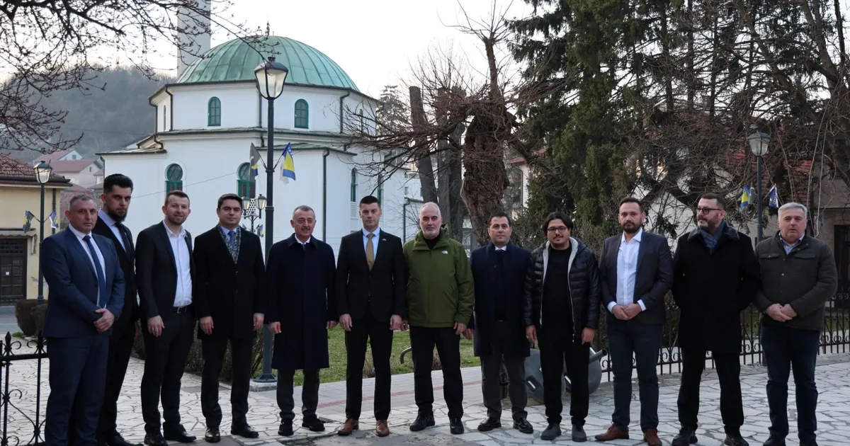 Başkan Büyükakın Bosna Hersek’te soydaşlarla iftar açtı