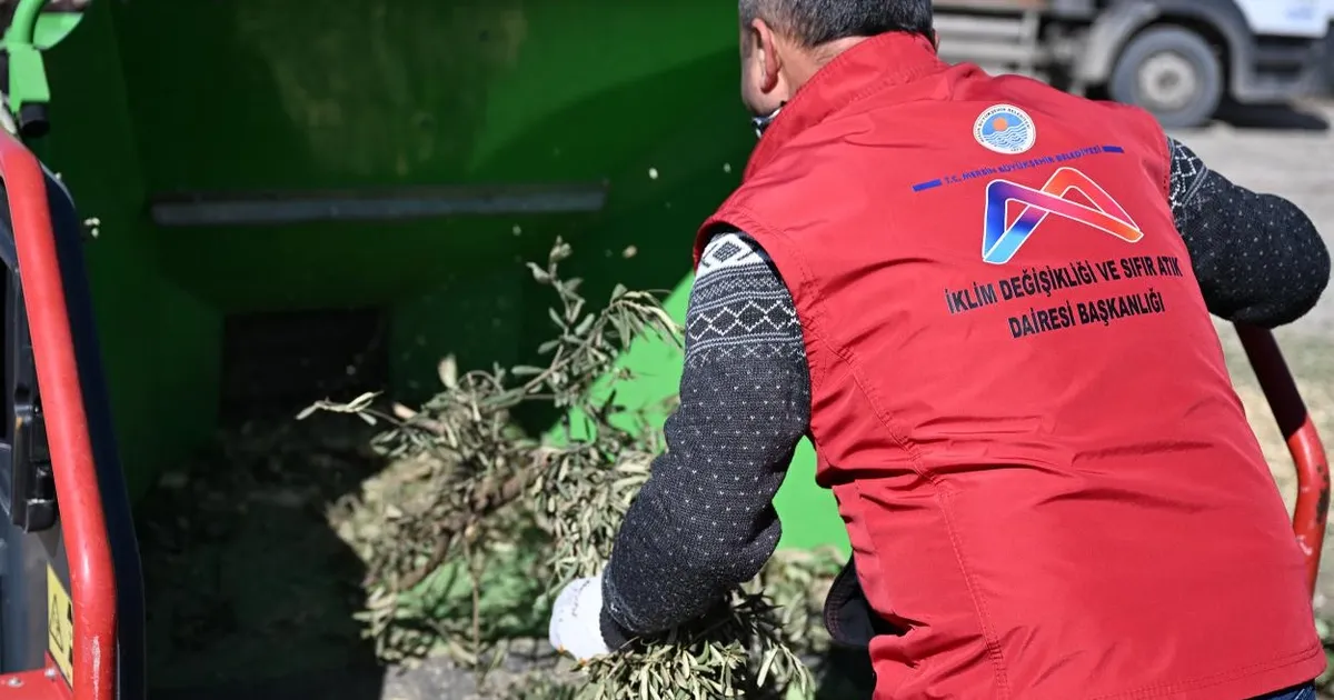 Mersin'de sıfır atık için 835 tonluk kompost üretimi