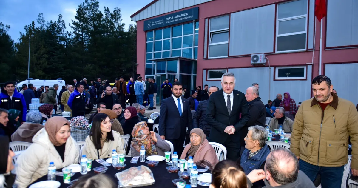 Bursa'da iftar bereketi Harmancık’ta yaşandı