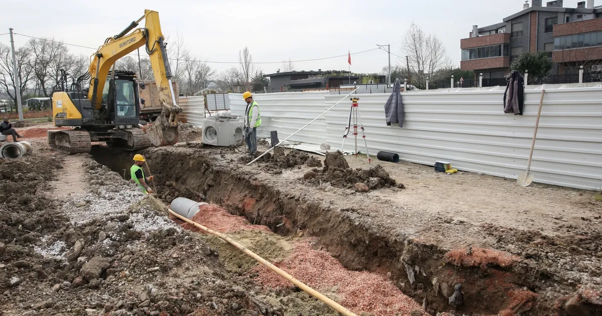 Bursa Büyükşehir'de altyapı çalışmalarına devam