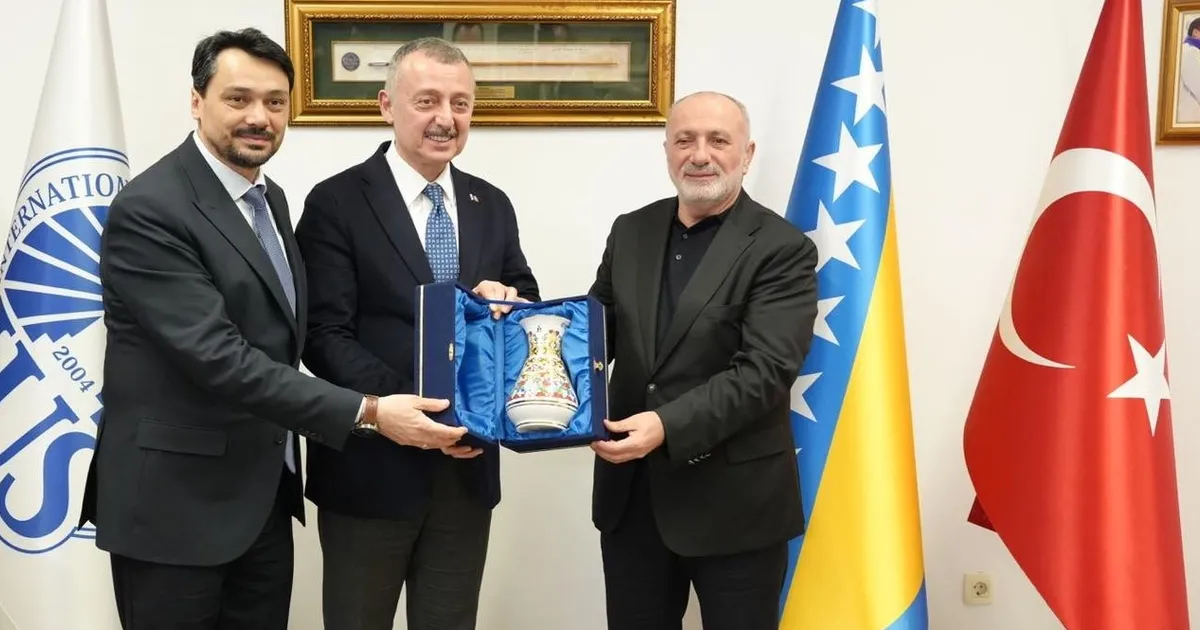 Başkan Büyükakın’dan Bosna’da resmi temaslar