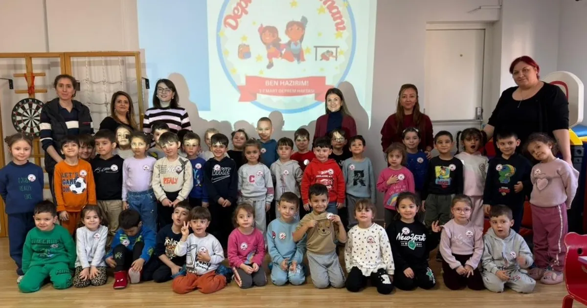 Eskişehir’de miniklere deprem farkındalık atölyesi