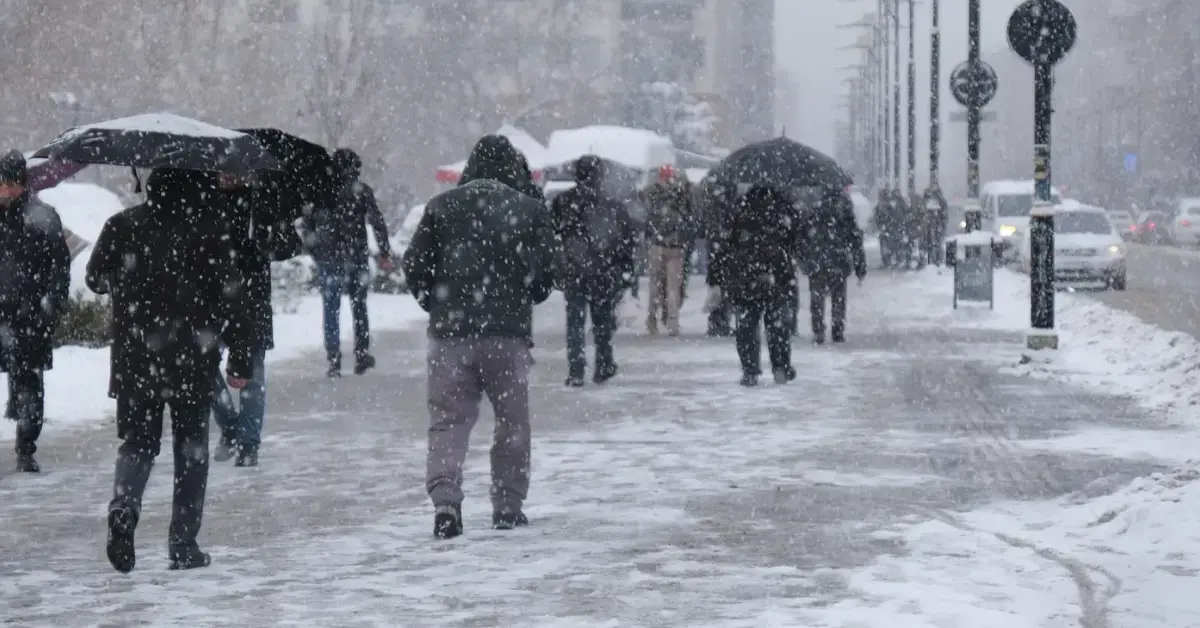Meteoroloji’den 6 il için sarı kodlu kar uyarısı