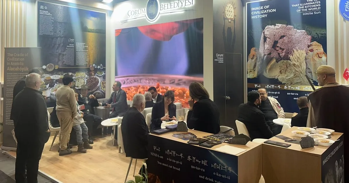 Berlin’de Çorum standına büyük ilgi