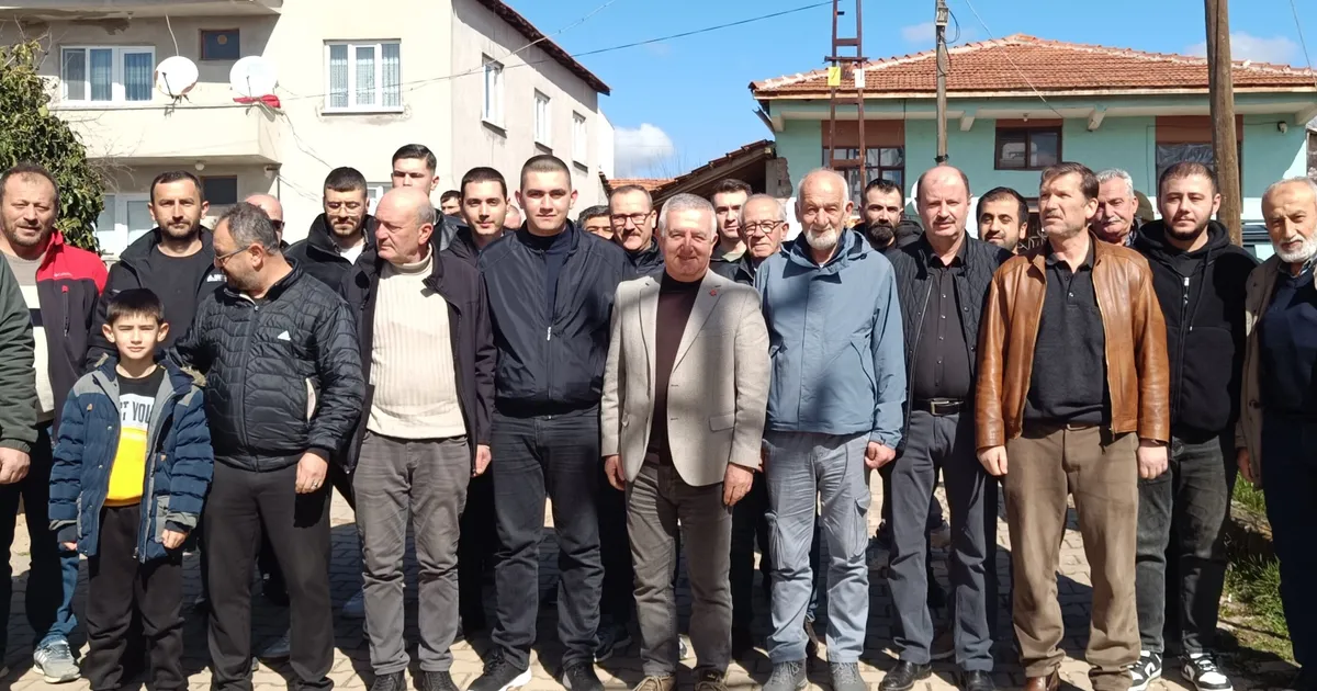 Bilecik Pazaryeri'nde CHP'li genç başkan askere uğurlandı