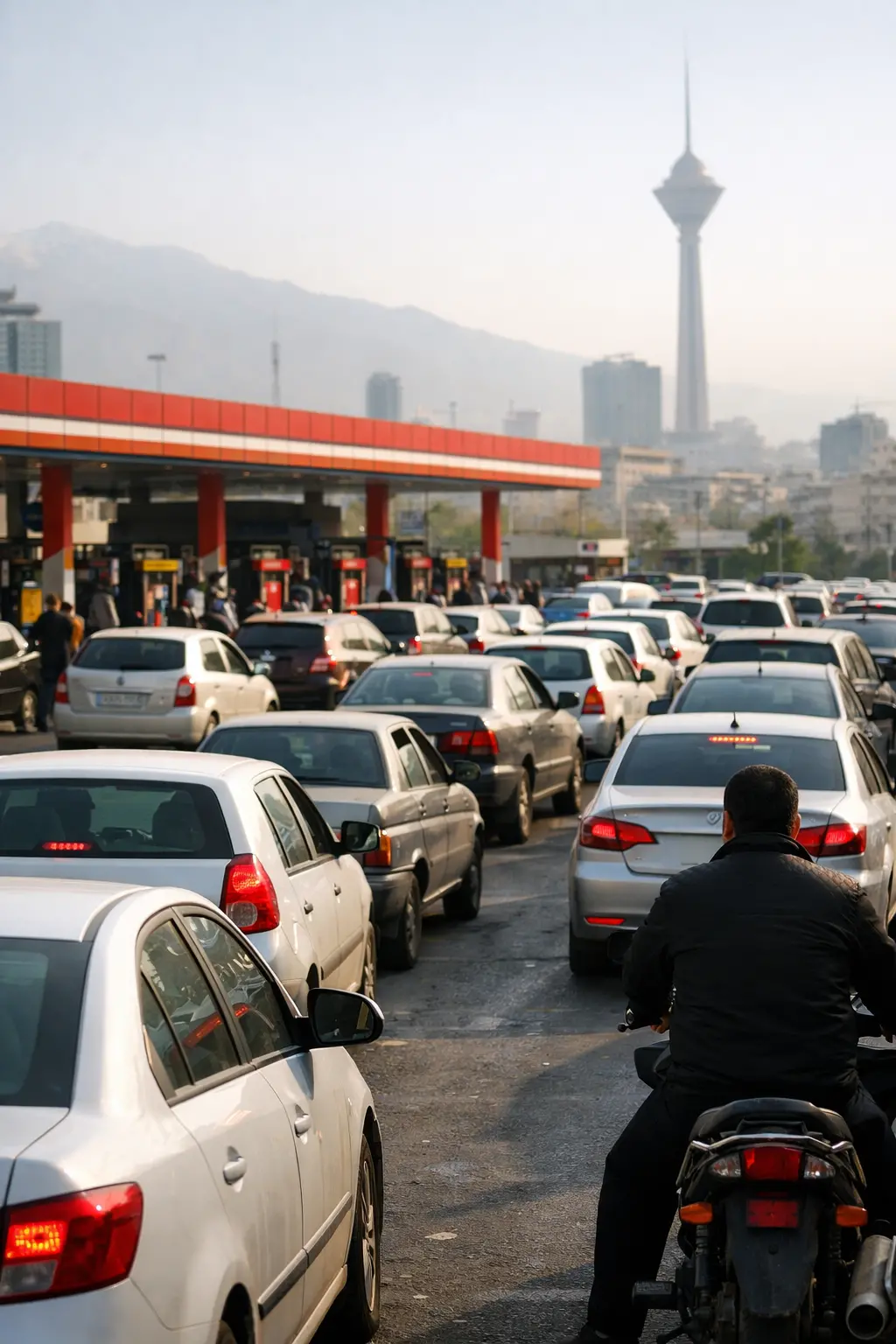 Tahran’da yakıt istasyonlarında kuyruklar oluştu - Dünya Haberleri