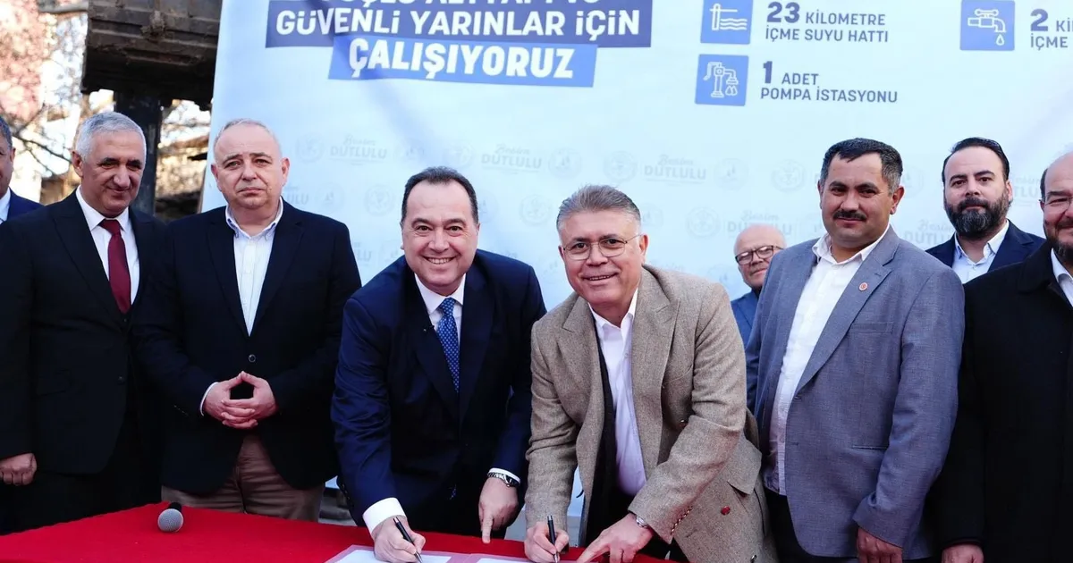Manisa Gelenbe’de 4 milyon Euro'luk altyapı yatırımına start - Gündem Haberleri