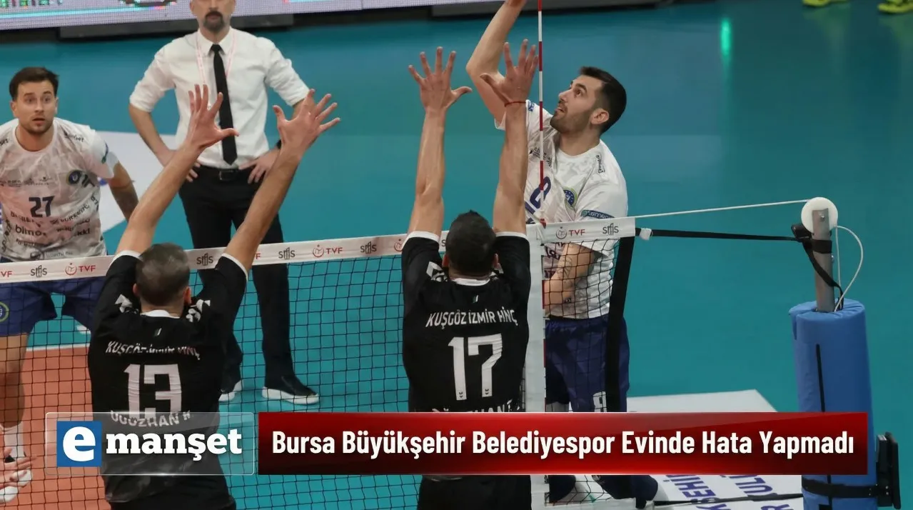 Bursa Büyükşehir Belediyespor Evinde Hata Yapmadı
