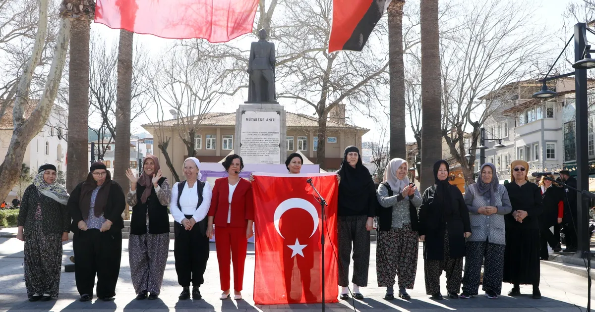 Mudanya’da 8 Mart’a kadın emeği damgası