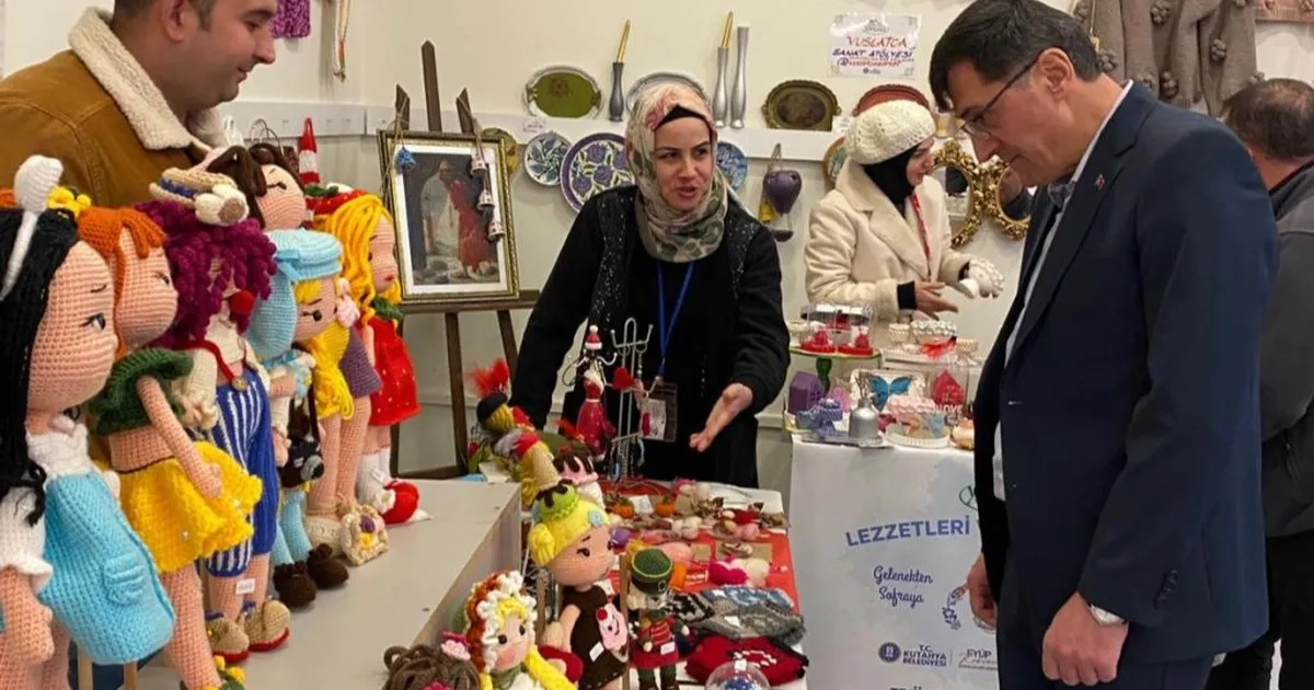 Kütahya'da yöresel stantlara Başkan Kahveci'den ziyaret - Gündem Haberleri