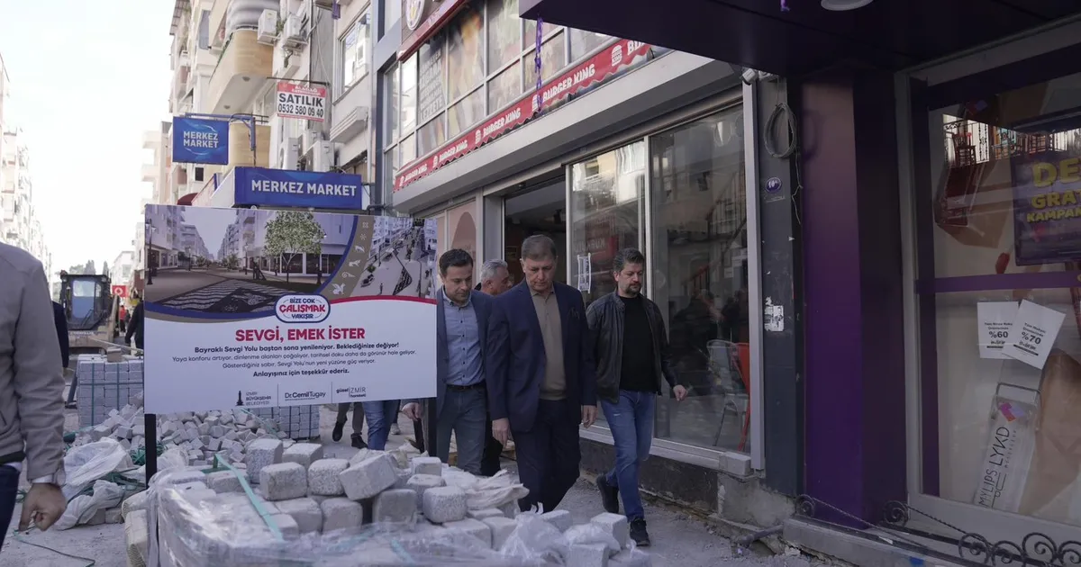 Bayraklı Sevgi Yolu'nda yoğun tempo - Gündem Haberleri