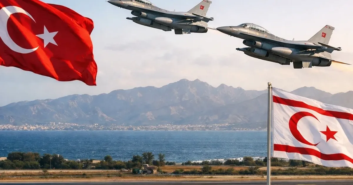 Türkiye'den KKTC'ye askeri takviye! 6 adet F-16 KKTC'ye konuşlandırıldı - Gündem Haberleri