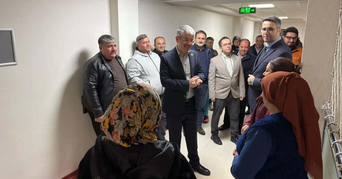 Şaban Çopuroğlu'ndan çat kapı hastane ziyareti - Siyaset Haberleri